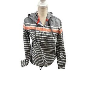 Bar III Men’s Hooded Striped Cotton Shirt